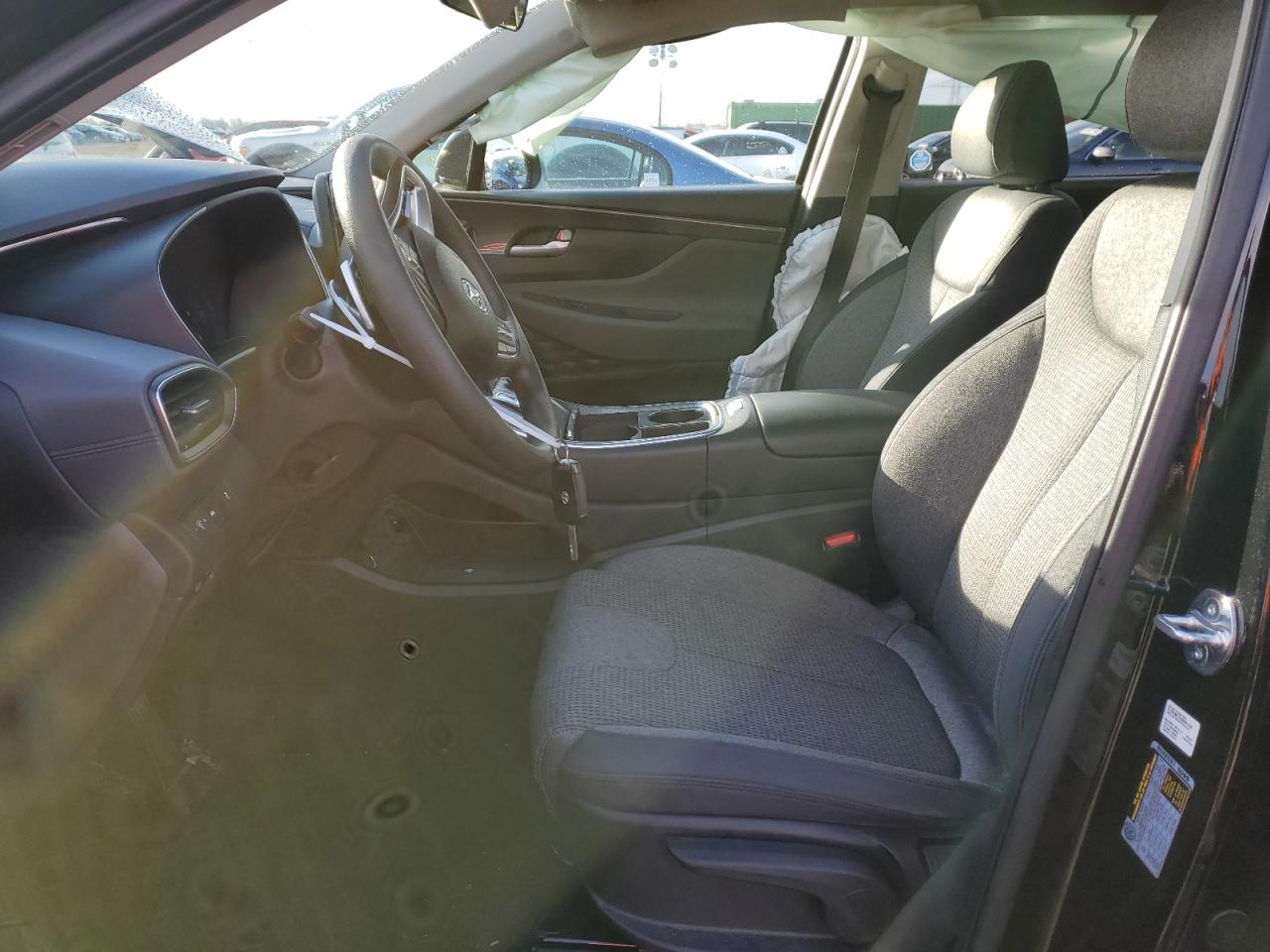 2023 Hyundai Santa Fe VIN 5NMS1DAJ0PH656777 Copart auction photo, front end / rear end damage thumbnail 7