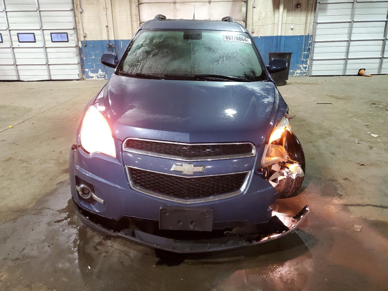 2012 Chevrolet Equinox VIN 2GNALPEK7C6175573 Copart auction photo, front end / undercarriage damage thumbnail 5