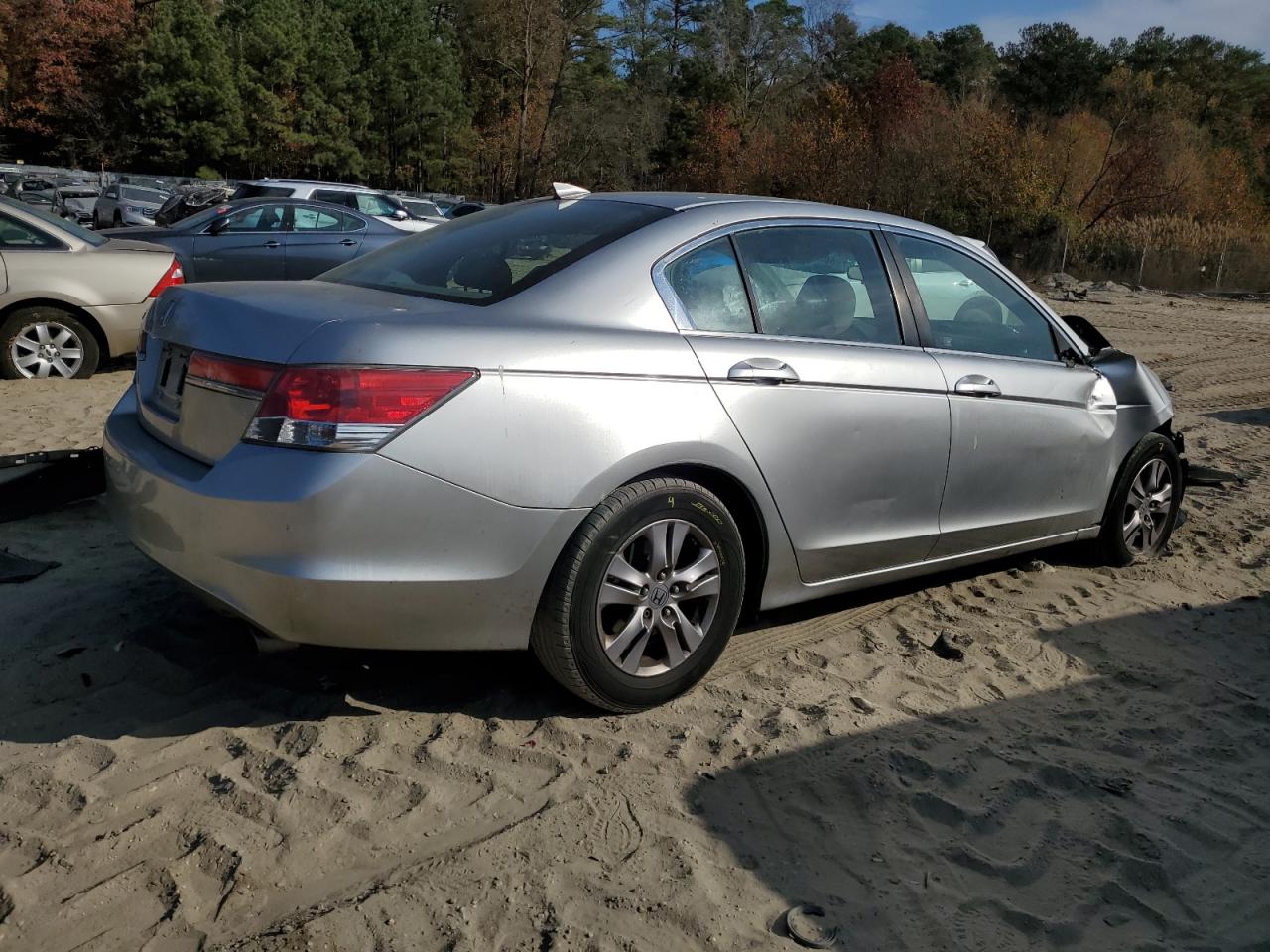 2012 Honda Accord VIN 1HGCP2F46CA224355 Copart auction photo, mechanical / front end damage thumbnail 3