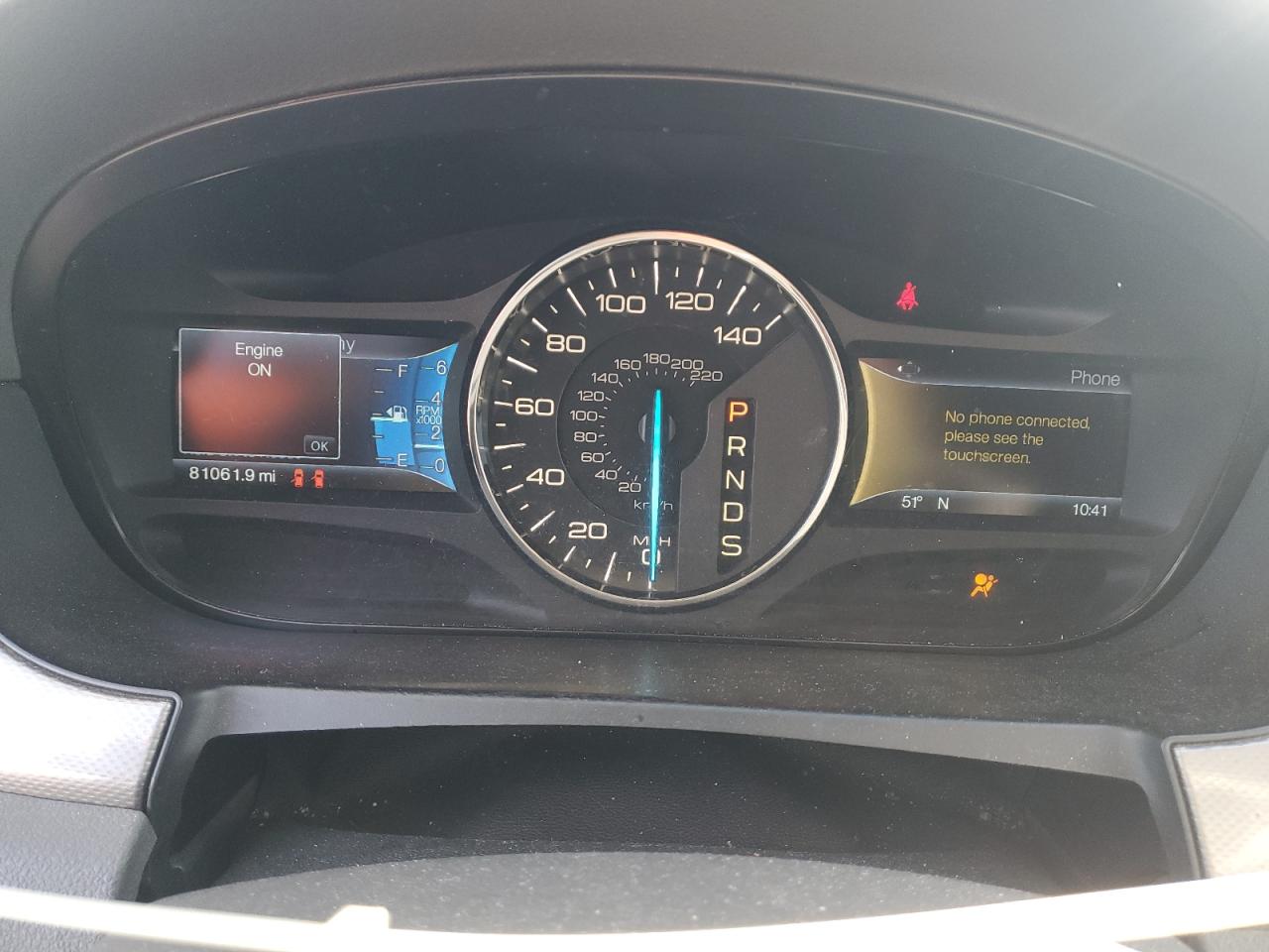 2014 Ford Edge VIN 2FMDK3JCXEBA50539 Copart auction photo, side damage thumbnail 9