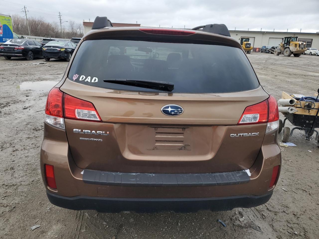 2013 Subaru Outback VIN 4S4BRCBC7D3267286 Copart auction photo, front end / minor dent/scratches damage thumbnail 6