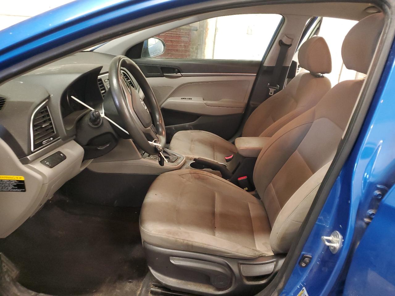 2017 Hyundai Elantra VIN KMHD74LF3HU384229 Copart auction photo, front end damage thumbnail 7