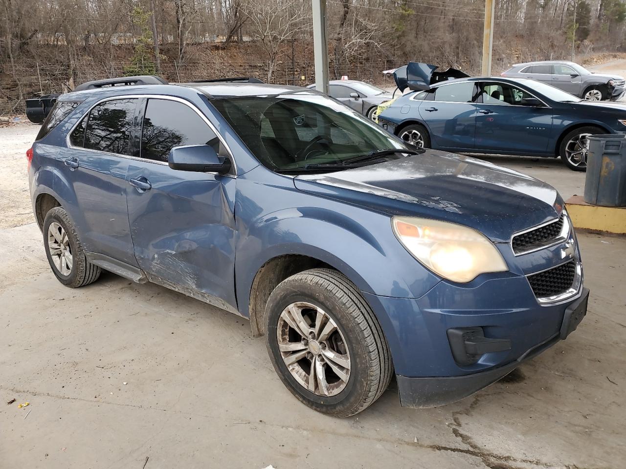 2011 Chevrolet Equinox VIN 2CNALDECXB6280635 Copart auction photo, side damage thumbnail 4