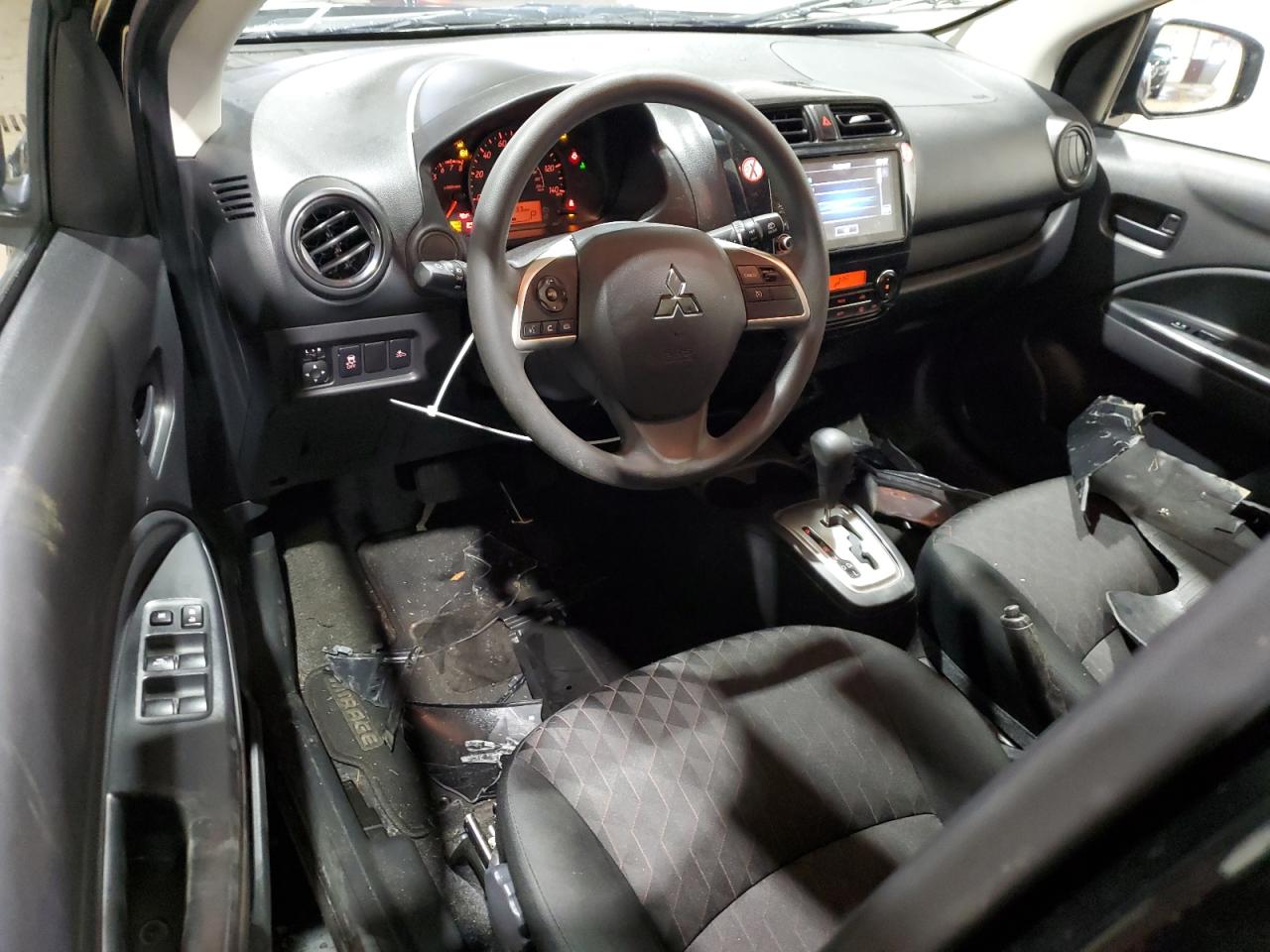 2024 Mitsubishi Mirage VIN ML32AUHJ4RH019257 Copart auction photo, front end / rear end damage thumbnail 8