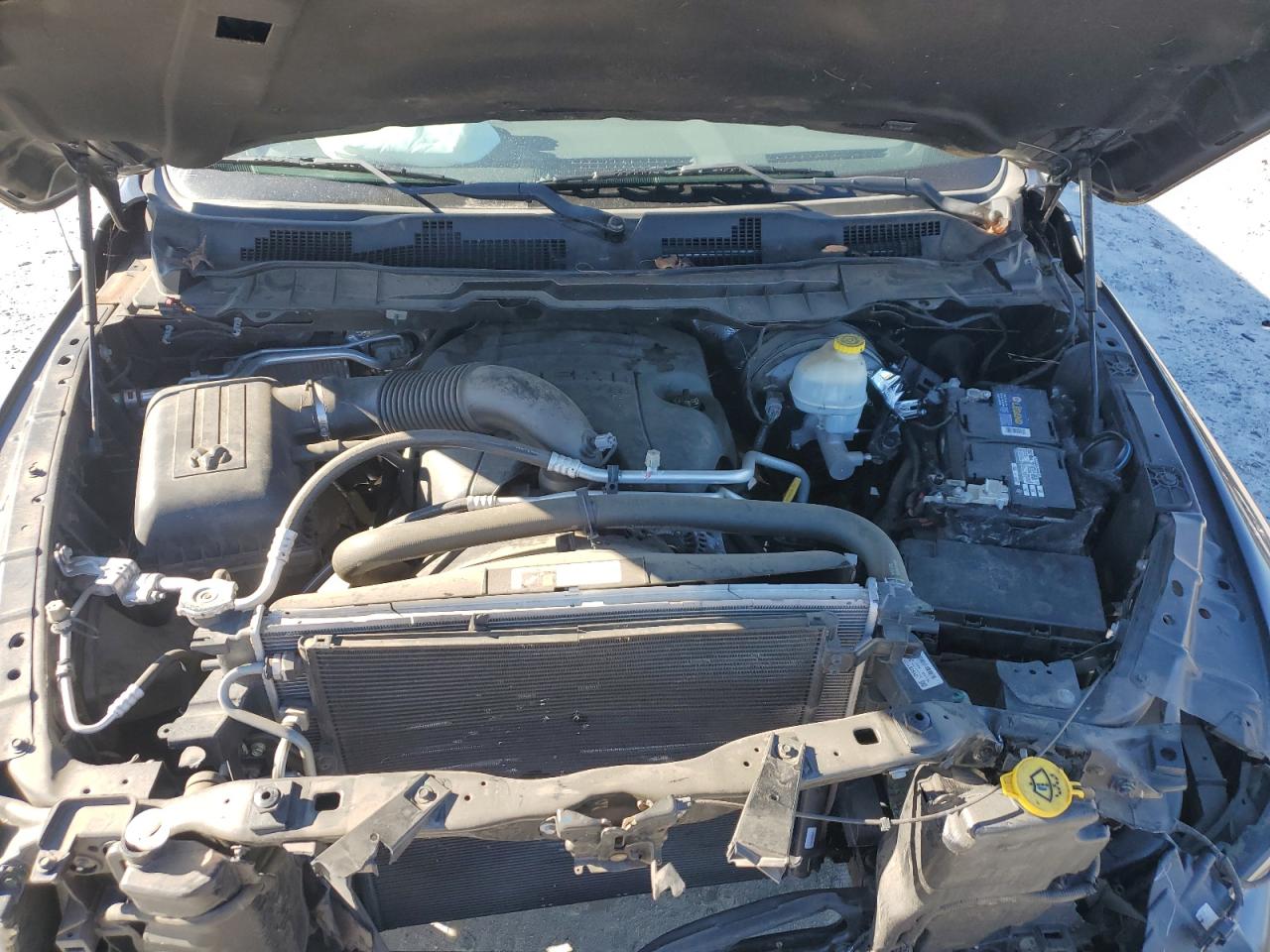 2016 RAM 1500 VIN 3C6RR6KTXGG293118 Copart auction photo, front end damage thumbnail 11