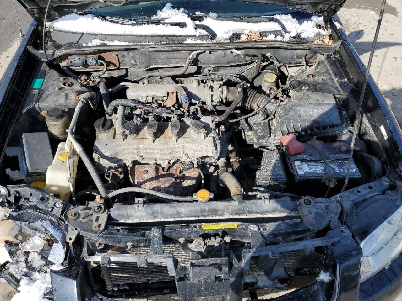 2004 Nissan Sentra VIN 3N1CB51D94L866233 Copart auction photo, front end damage thumbnail 11