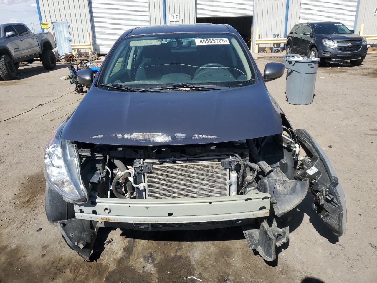 2019 Nissan Versa VIN 3N1CN7AP2KL812041 Copart auction photo, front end damage thumbnail 5