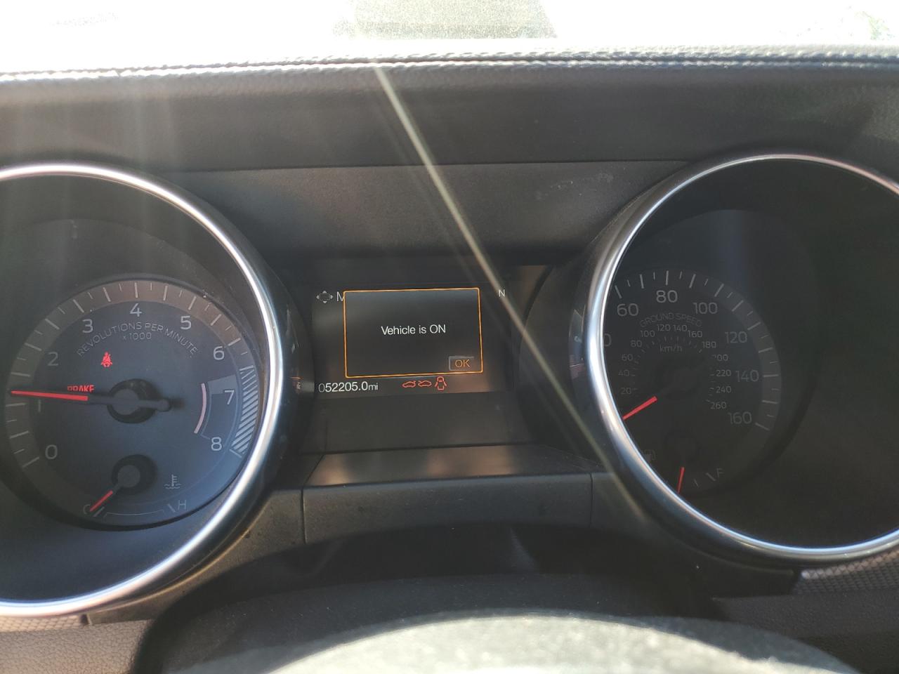 2019 Ford Mustang VIN 1FA6P8TH4K5105464 Copart auction photo, front end / rear end damage thumbnail 9