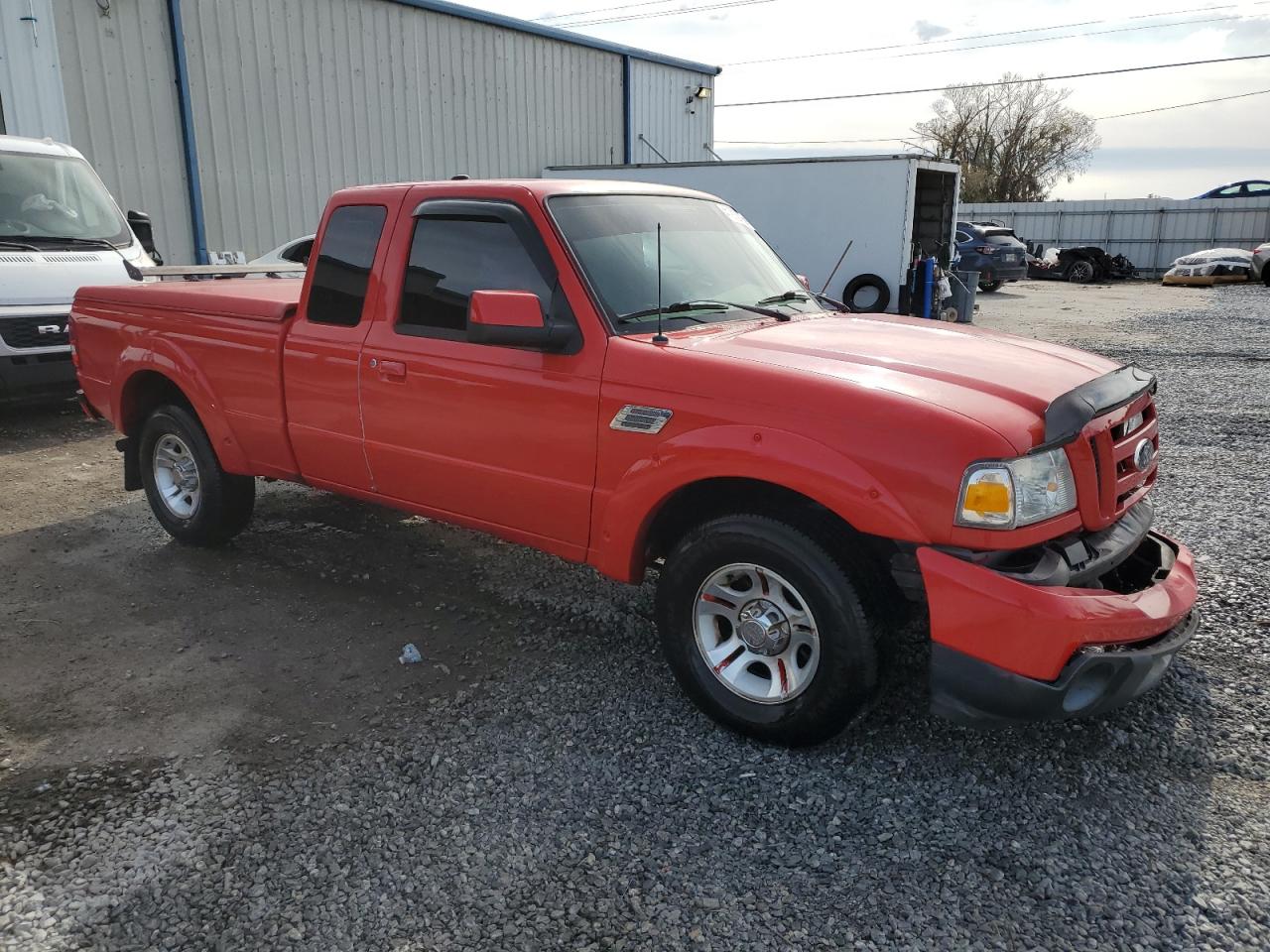 2011 Ford Ranger VIN 1FTKR4EE7BPA87240 Copart auction photo, front end damage thumbnail 4