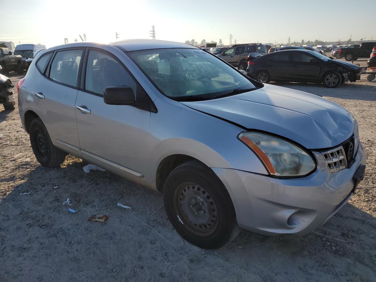 2011 Nissan Rogue VIN JN8AS5MT5BW575456 Copart auction photo, front end damage thumbnail 4
