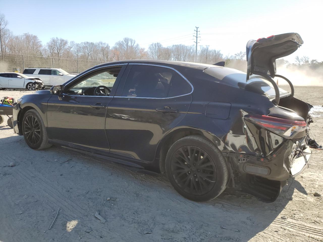 2021 Toyota Camry VIN 4T1G11AK3MU432044 Copart auction photo, rear end / front end damage thumbnail 2