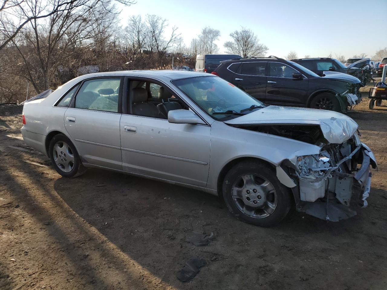 2003 Toyota Avalon VIN 4T1BF28B73U281439 Copart auction photo, front end damage thumbnail 4