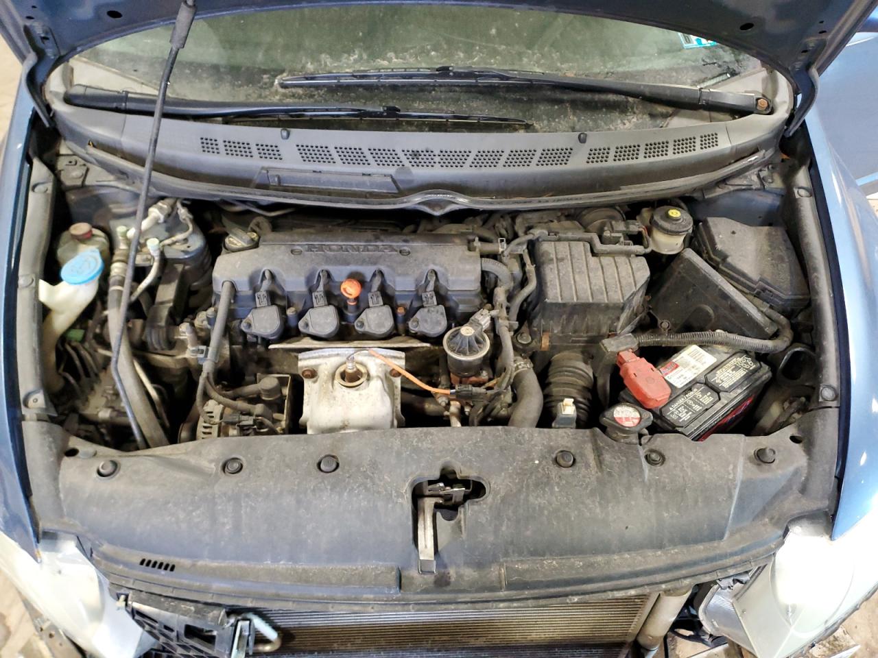 2010 Honda Civic VIN 2HGFA1F80AH509403 Copart auction photo, front end / side damage thumbnail 11