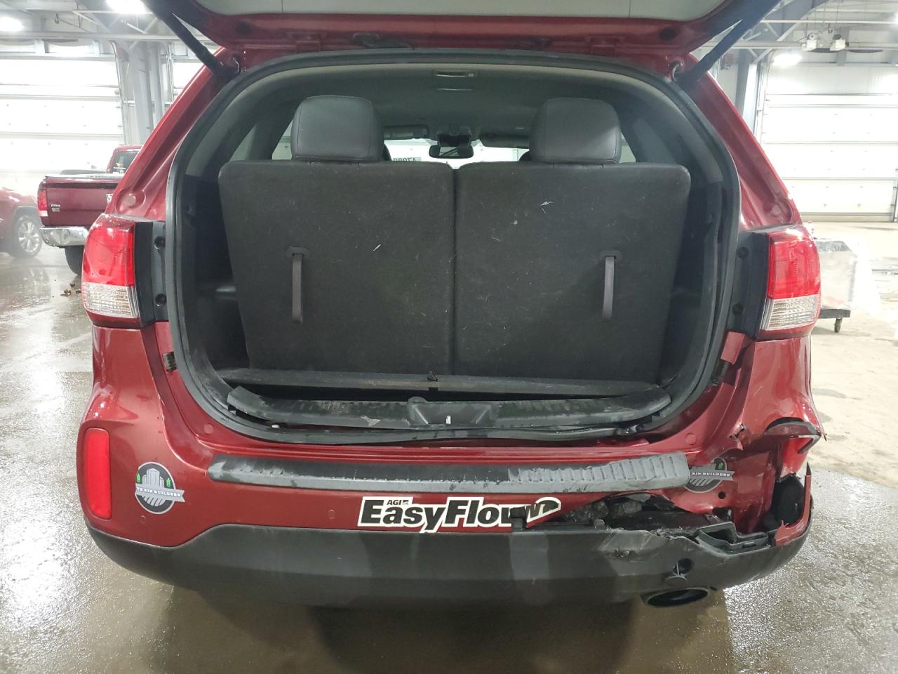 2014 KIA Sorento VIN 5XYKTDA61EG473014 Copart auction photo, rear end damage thumbnail 6