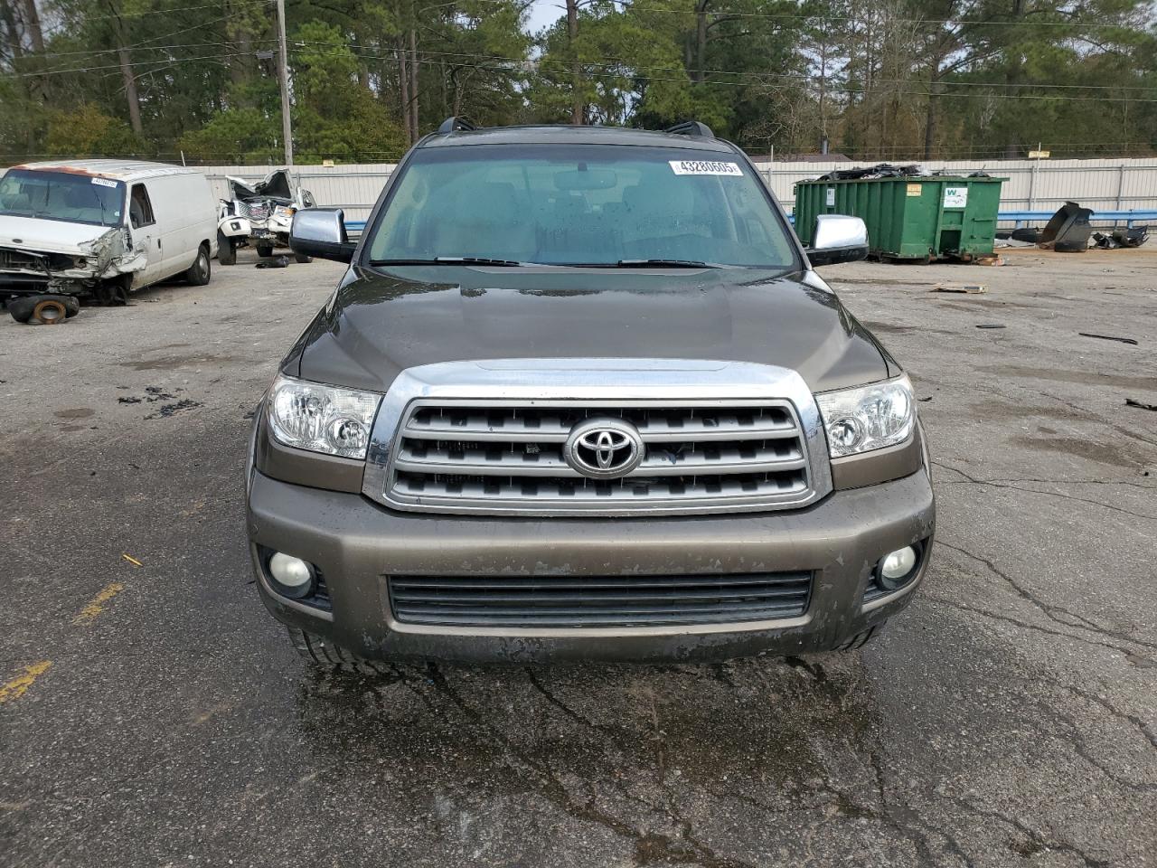 2008 Toyota Sequoia VIN 5TDZY68A58S003100 Copart auction photo, rejected repair damage thumbnail 5