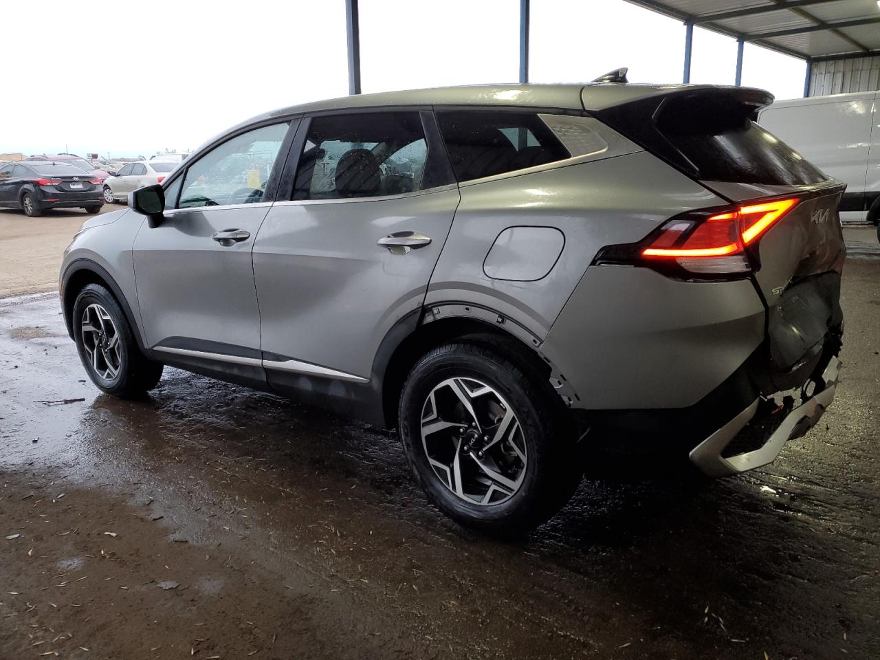 2023 KIA Sportage VIN KNDPUCAF6P7131314 Copart auction photo, rear end / frame damage damage thumbnail 2