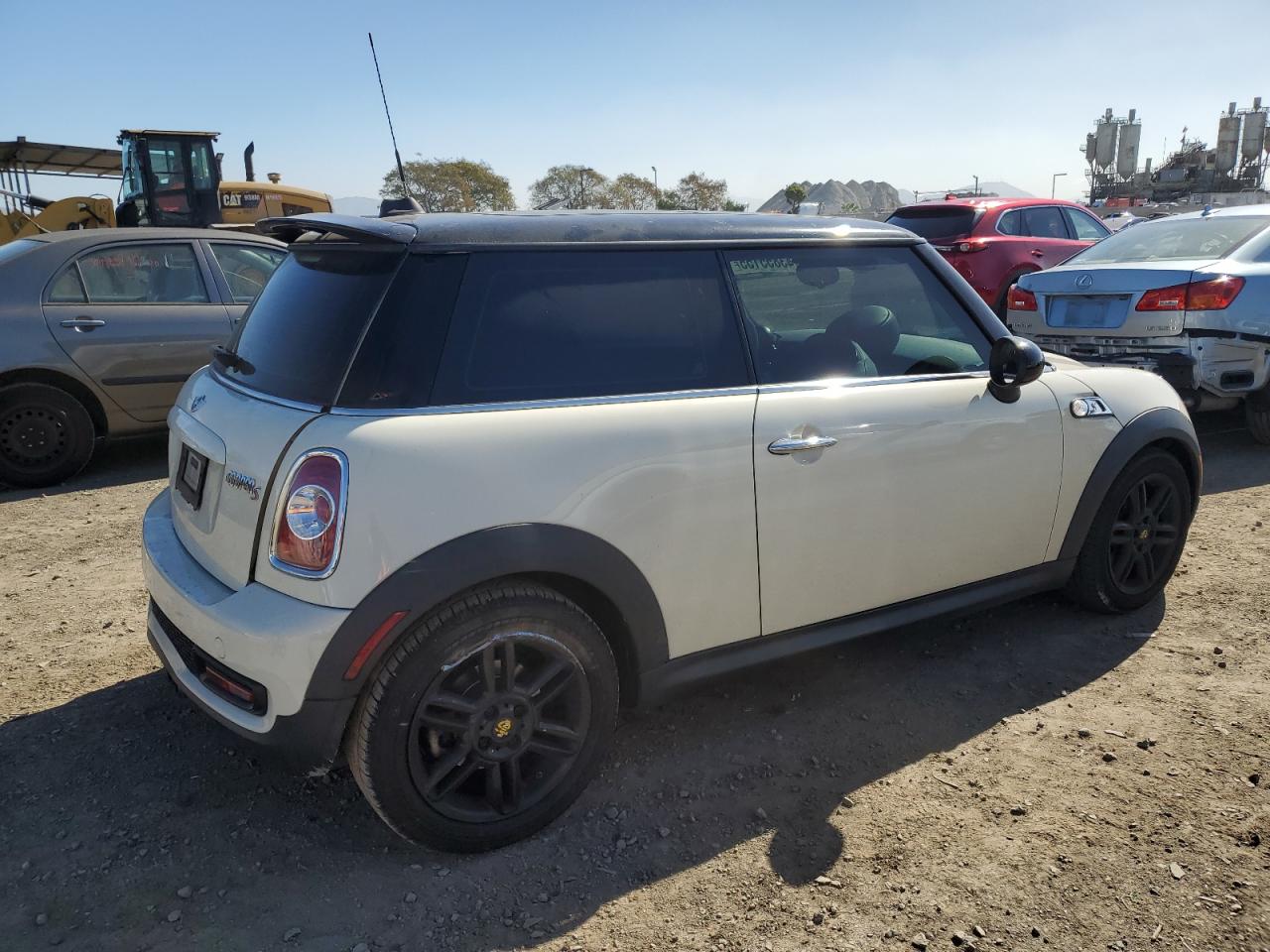 2013 MINI Cooper VIN WMWSV3C58DT391516 Copart auction photo, side / rear end damage thumbnail 3