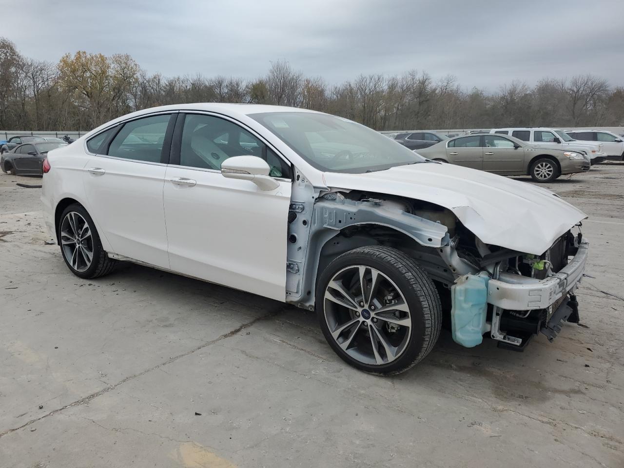 2019 Ford Fusion VIN 3FA6P0K93KR276389 Copart auction photo, front end / minor dent/scratches damage thumbnail 4