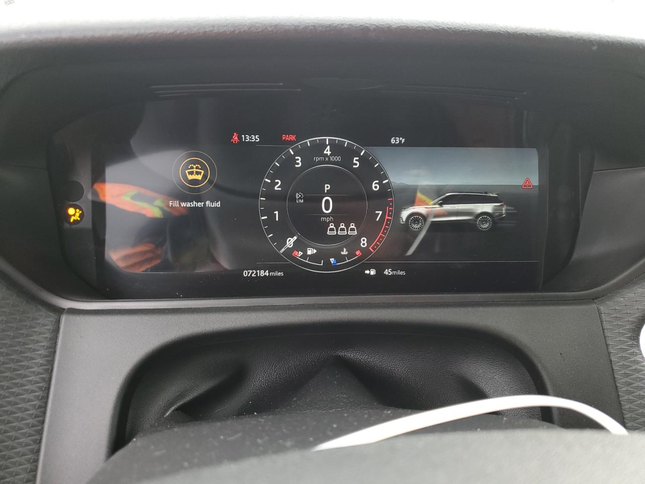 2019 Land Rover Range Rover VIN SALYL2FV6KA207863 Copart auction photo, front end damage thumbnail 9
