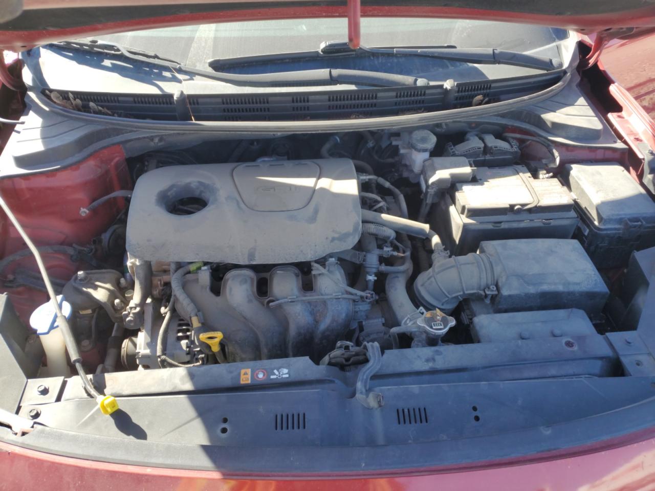 2019 KIA Rio VIN 3KPA25AB1KE248599 Copart auction photo, vandalism / minor dent/scratches damage thumbnail 13