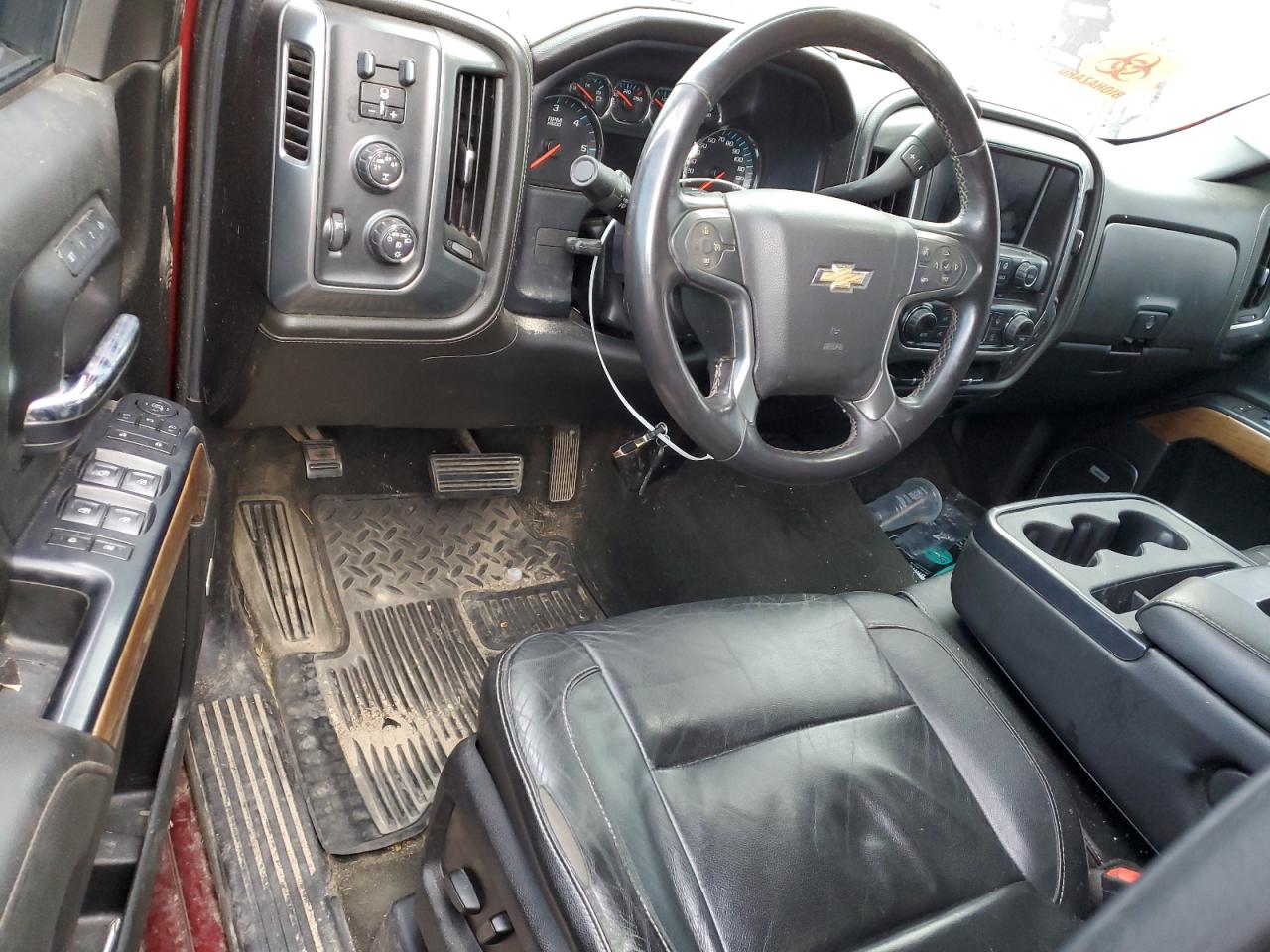 2016 Chevrolet Silverado VIN 3GCUKSEC2GG307847 Copart auction photo, front end damage thumbnail 8