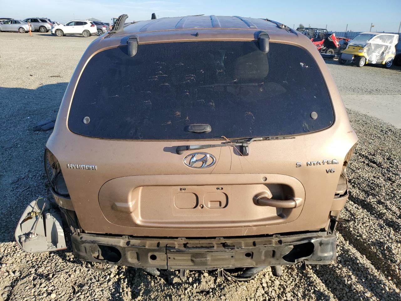 2002 Hyundai Santa Fe VIN KM8SC13D52U181981 Copart auction photo, all over damage thumbnail 6