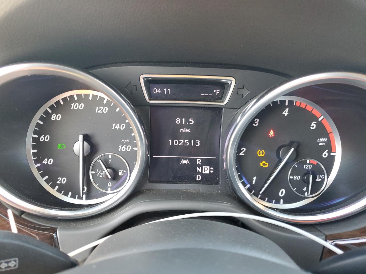 2012 Mercedes-Benz M-klasse VIN 4JGDA2EB2CA042233 Copart auction photo, front end damage thumbnail 9