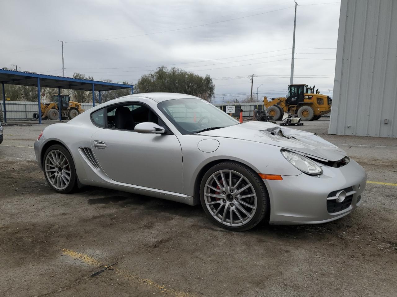 2006 Porsche Cayman VIN WP0AB29856U780159 Copart auction photo, front end damage thumbnail 4
