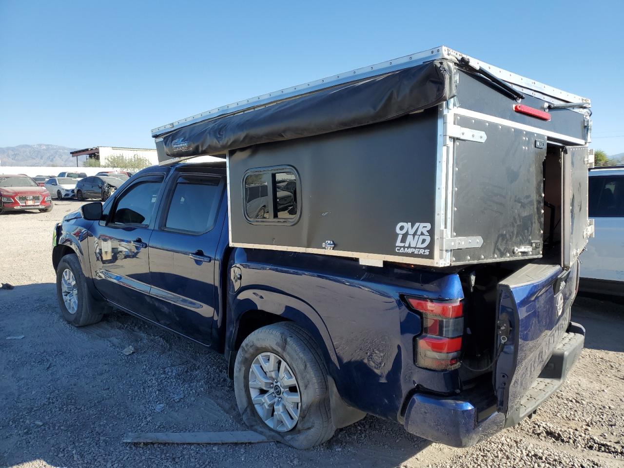 2023 Nissan Navara (Frontier) VIN 1N6ED1EK7PN614080 Copart auction photo, rollover damage thumbnail 2