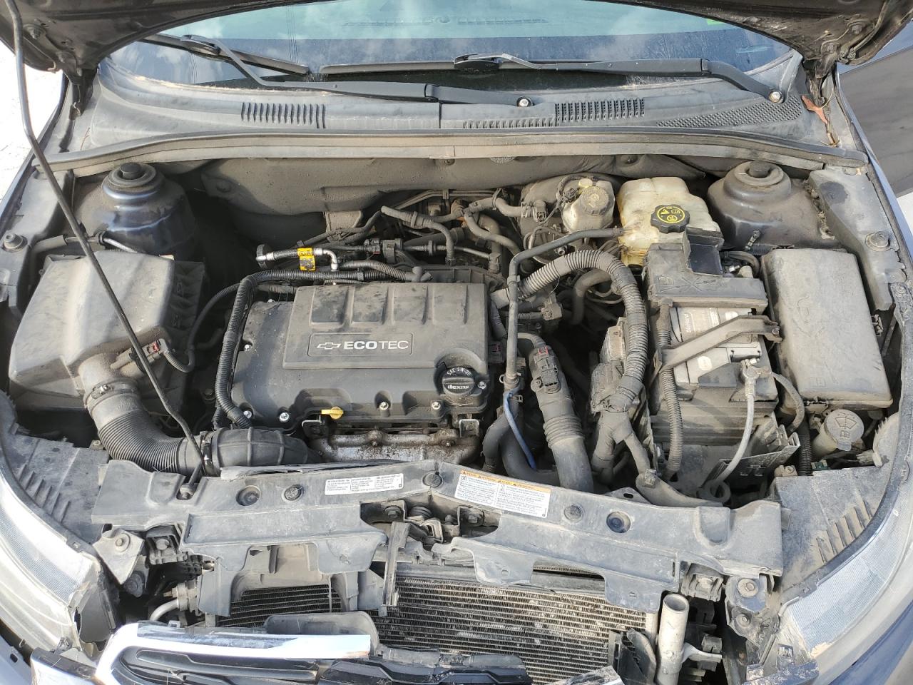 2015 Chevrolet Cruze VIN 1G1PC5SB6F7267167 Copart auction photo, front end damage thumbnail 12