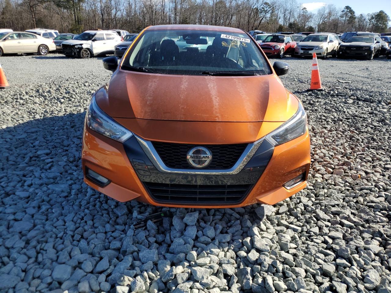 2021 Nissan Versa VIN 3N1CN8FV6ML849934 Copart auction photo, side damage thumbnail 5