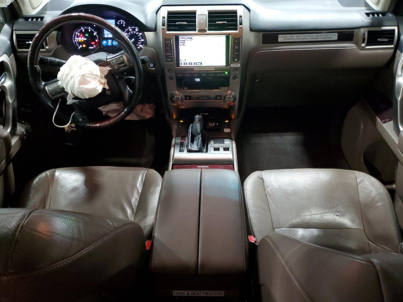 2018 Lexus GX VIN JTJBM7FX4J5193779 Copart auction photo, front end damage thumbnail 8