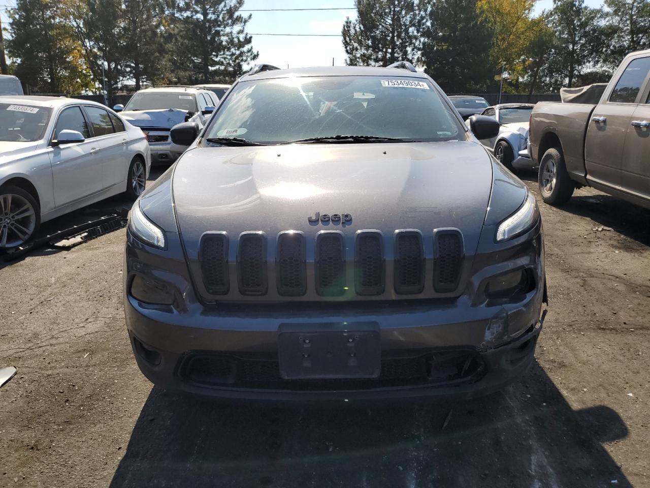 2018 Jeep Grand Cherokee VIN 1C4PJMCB3JD589622 Copart auction photo, rear end damage thumbnail 5