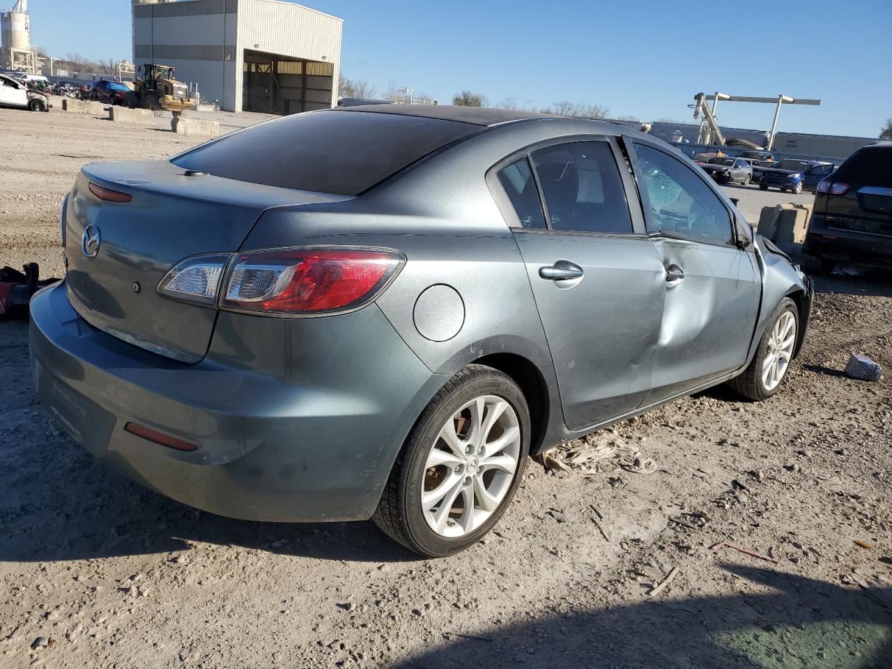 2012 Mazda 3 VIN JM1BL1UF6C1501106 Copart auction photo, front end / side damage thumbnail 3