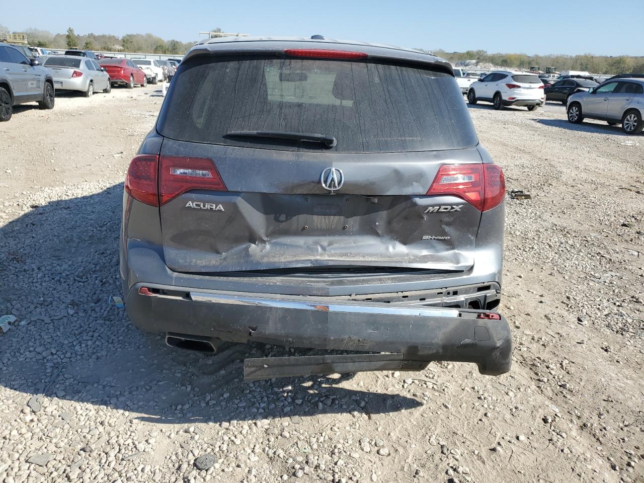 2011 Acura MDX VIN 2HNYD2H26BH543628 Copart auction photo, rear end damage thumbnail 6