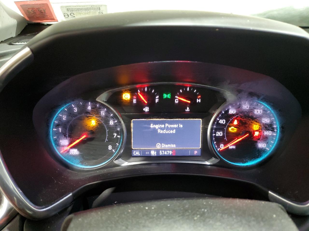 2020 Chevrolet Equinox VIN 3GNAXYEX1LS729603 Copart auction photo, front end damage thumbnail 9