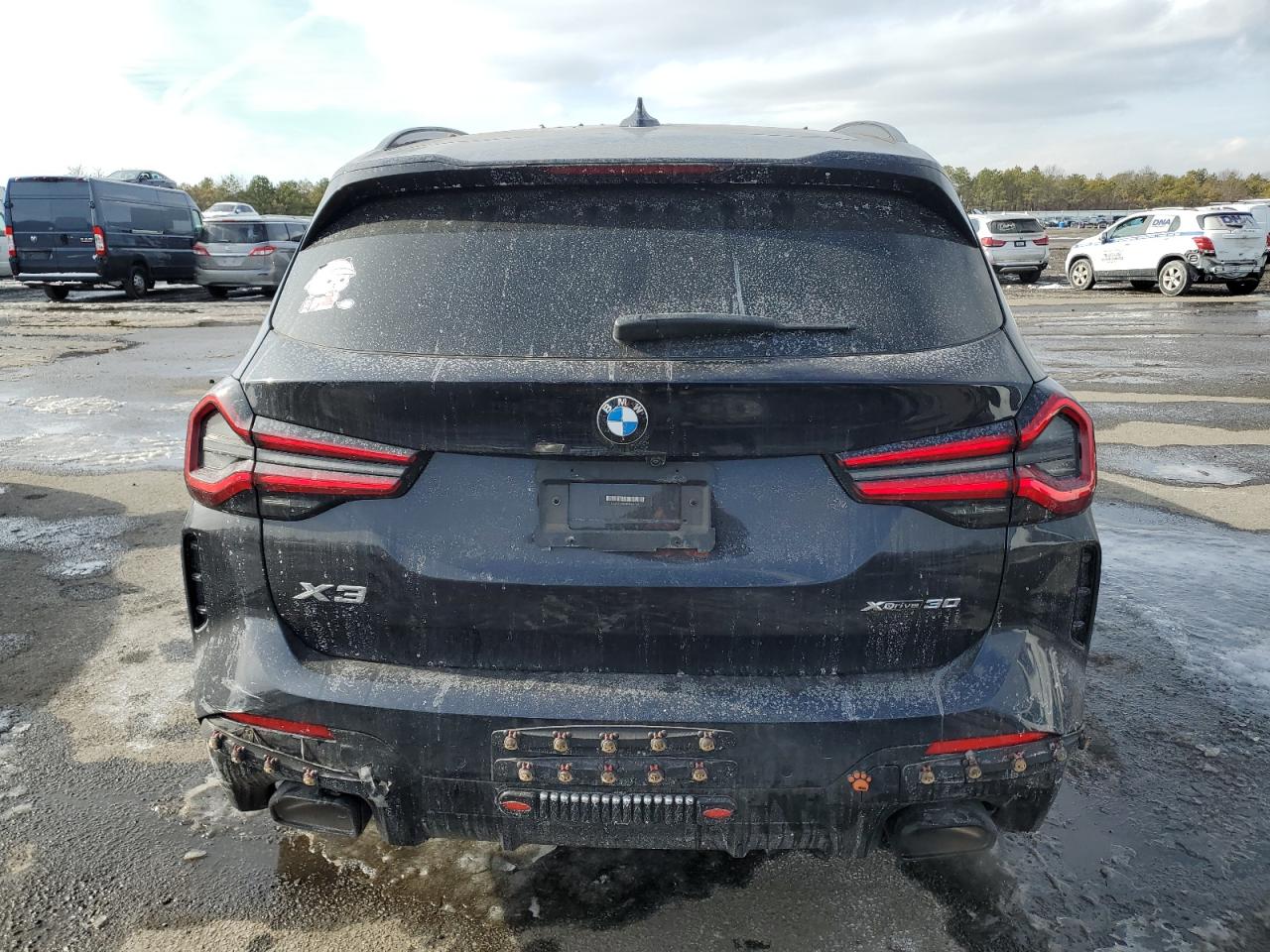 2023 BMW X3 VIN 5UX53DP00P9N94085 Copart auction photo, all over damage thumbnail 6