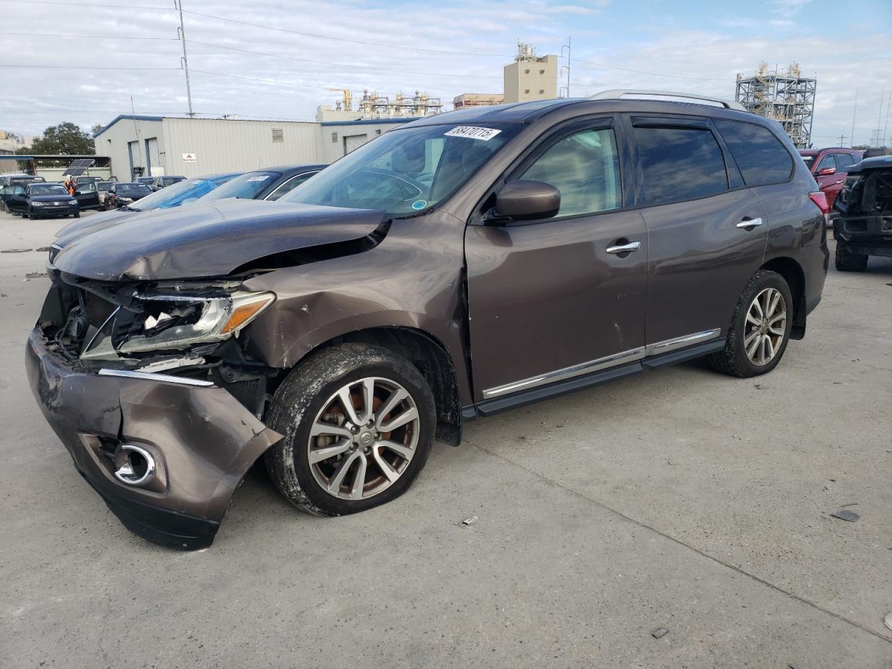 2015 Nissan Pathfinder VIN 5N1AR2MN7FC624621