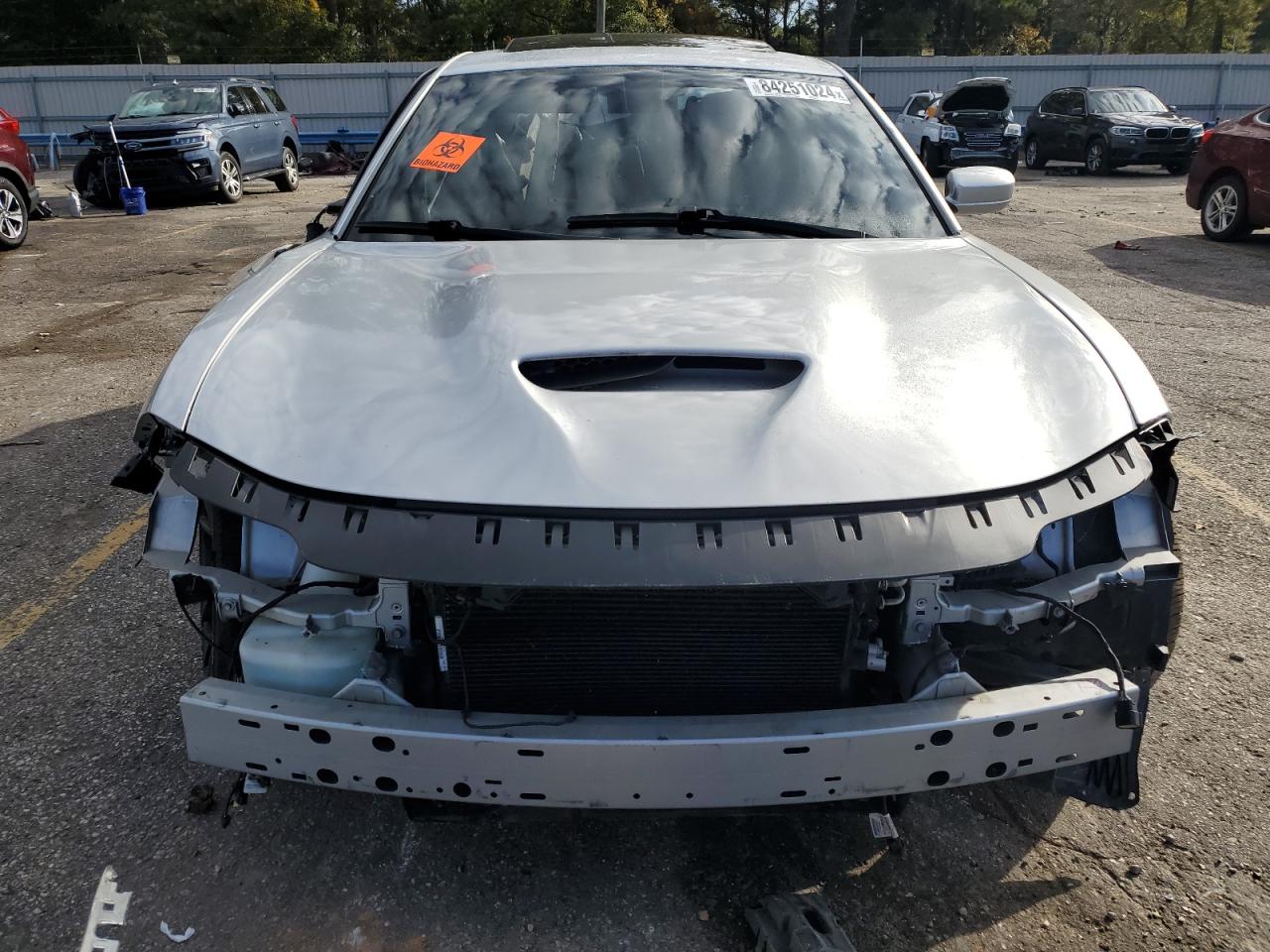 2019 Dodge Charger VIN 2C3CDXGJXKH650918 Copart auction photo, rear end / side damage thumbnail 5