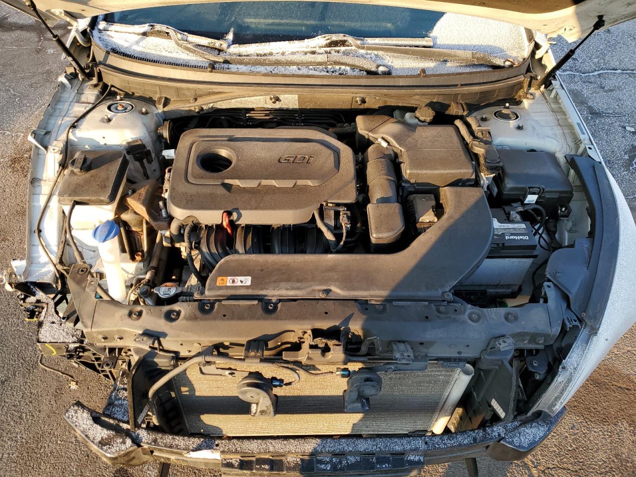 2015 Hyundai Sonata VIN 5NPE34AF9FH197351 Copart auction photo, front end damage thumbnail 12