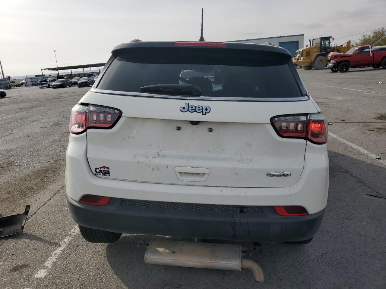 2018 Jeep Compass VIN 3C4NJCBB2JT122401 Copart auction photo, rollover damage thumbnail 6