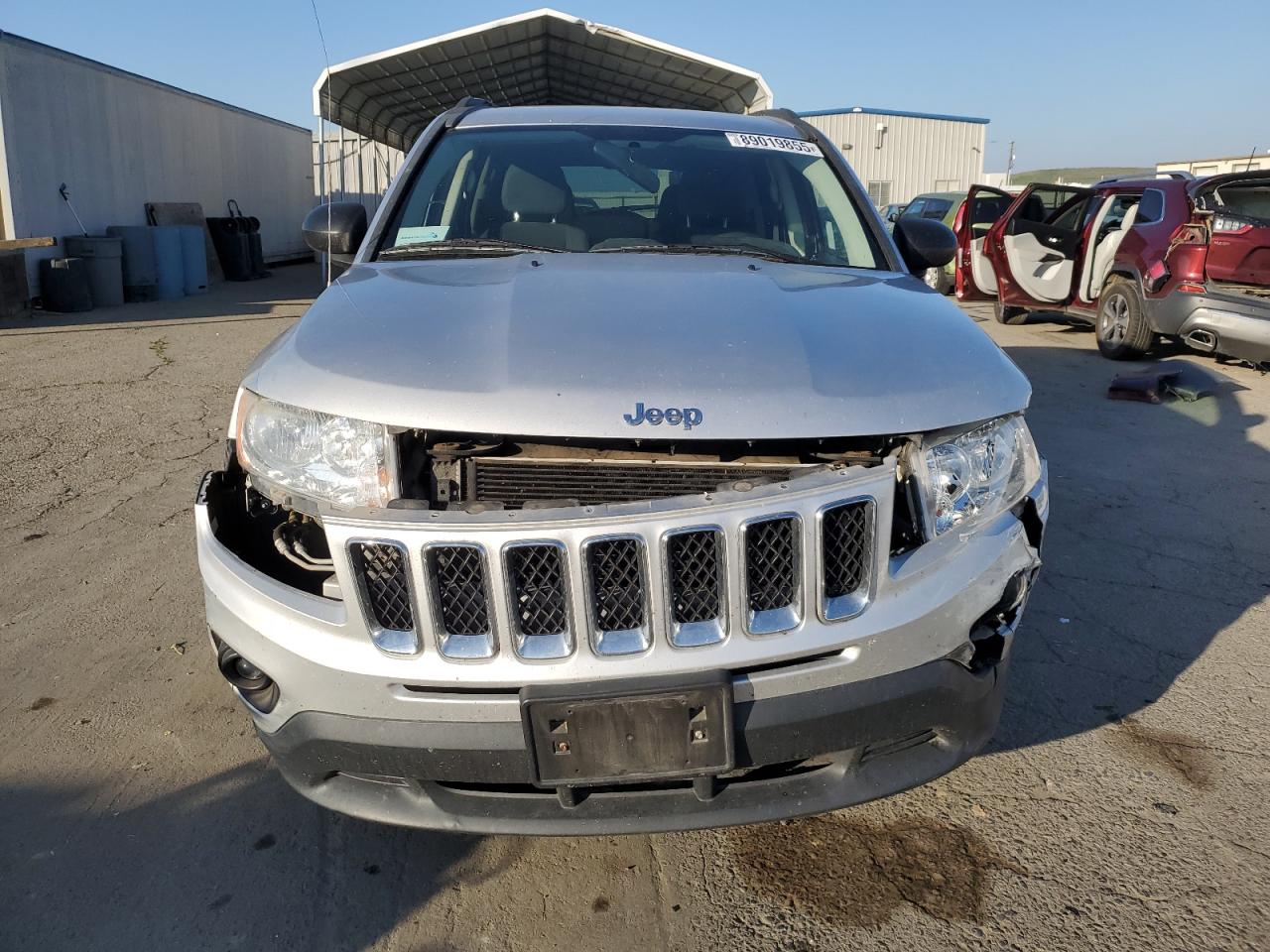 2011 Jeep Compass VIN 1J4NF1FB9BD277884 Copart auction photo, front end damage thumbnail 5