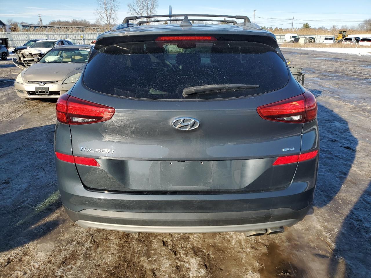 2020 Hyundai Tucson VIN KM8J3CAL3LU211112 Copart auction photo, side damage thumbnail 6