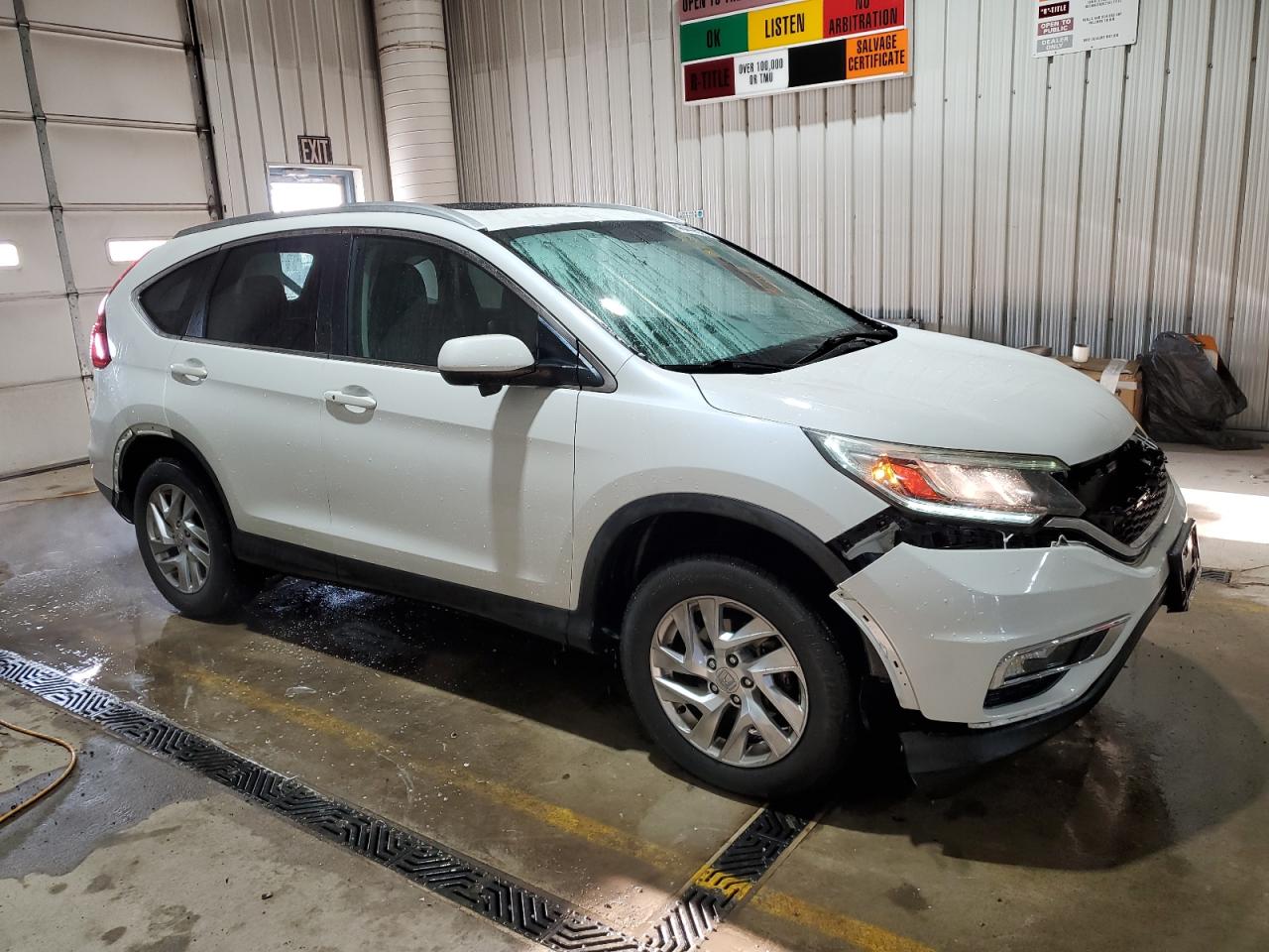 2016 Honda CR-V VIN 5J6RM4H76GL073560 Copart auction photo, front end / rear end damage thumbnail 4