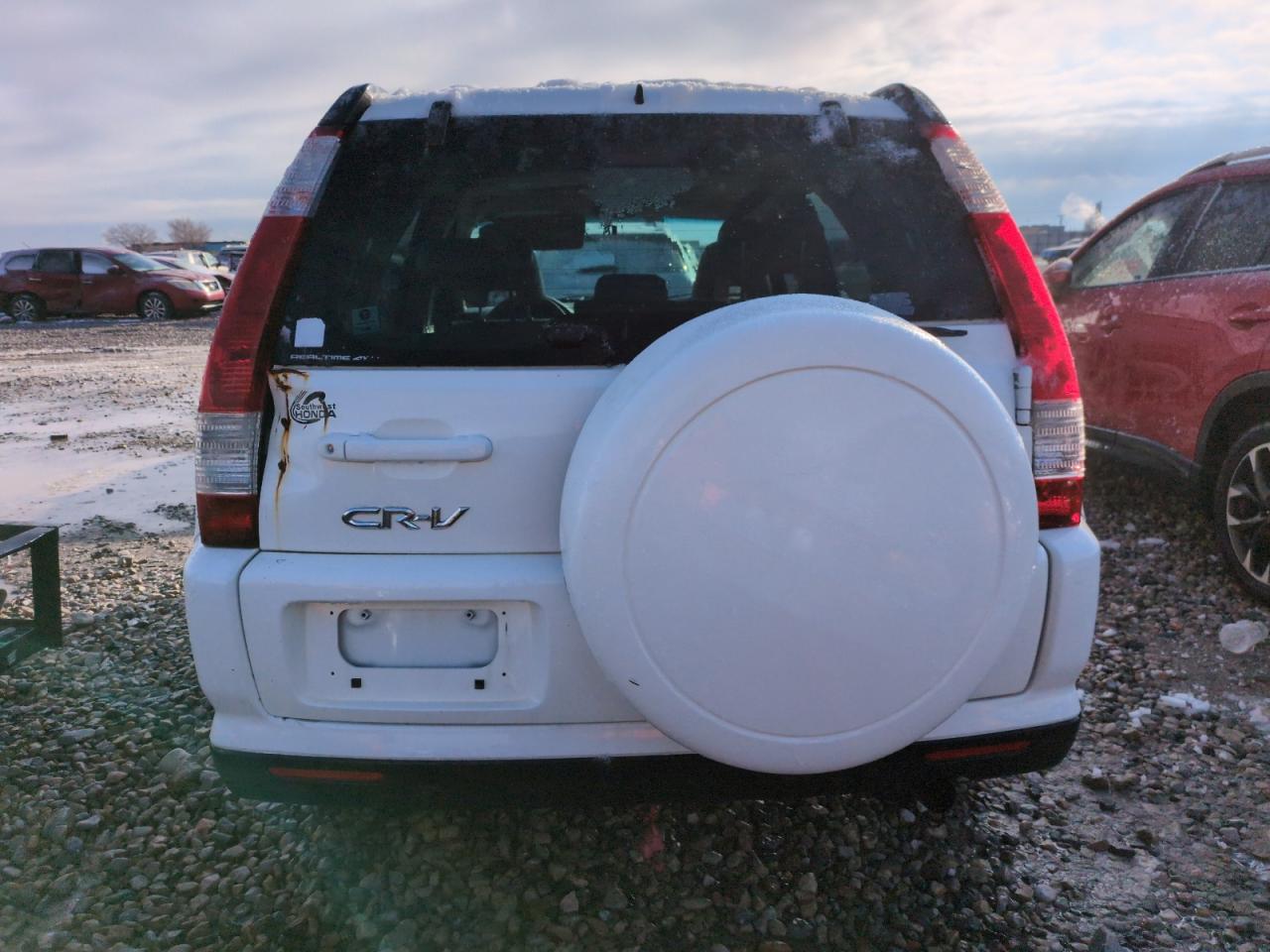 2005 Honda CR-V VIN JHLRD78995C030954 Copart auction photo, front end / rear end damage thumbnail 6