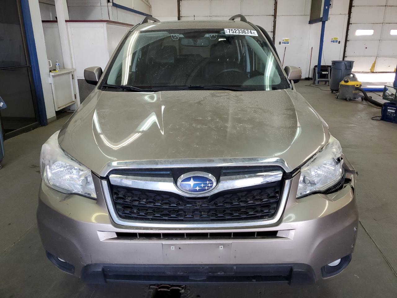 2015 Subaru Forester VIN JF2SJARC1FH408642 Copart auction photo, all over / undercarriage damage thumbnail 5