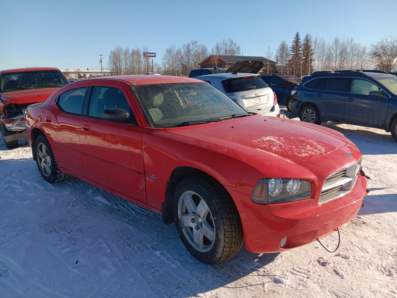 2007 Dodge Charger VIN 2B3KK43G77H607989 Copart auction photo, side / front end damage thumbnail 4