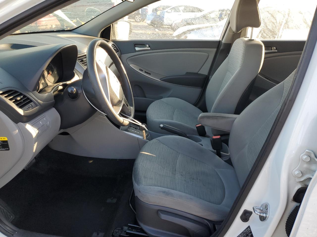 2016 Hyundai Accent VIN KMHCT5AE1GU241091 Copart auction photo, front end damage thumbnail 7
