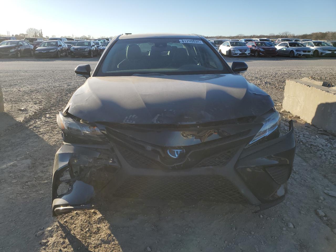 2020 Toyota Camry VIN 4T1M11AK0LU322277 Copart auction photo, front end damage thumbnail 5