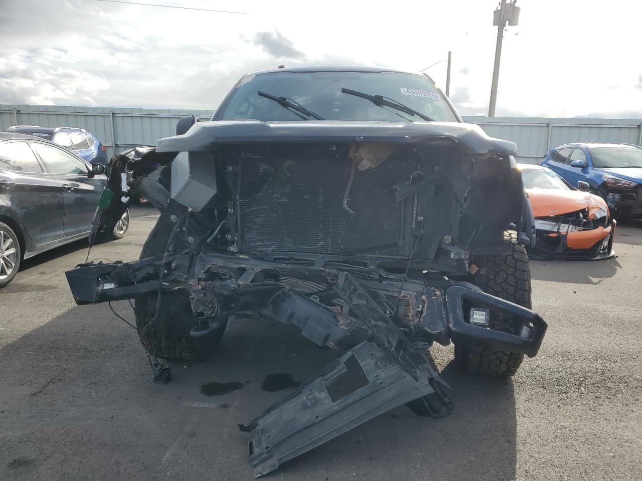 2018 Ford F-150 VIN 1FTEW1EP5JKC93304 Copart auction photo, front end damage thumbnail 5